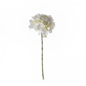 MW18506 Umjetna prava dodirna hortenzija s jednom granom 72 latice, duljina 50 cm, popularno prodana svadbena dekoracija