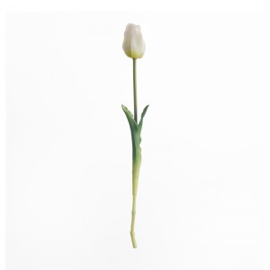 MW18512 Umjetni tulipan, jedna grana, dužina 46 cm, pravi dodir, više boja, popularno prodavani ukrasni cvijet