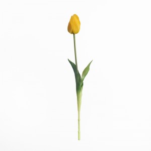 MW18512 Umjetni tulipan dužina jedne grane 46 cm pravi dodir više boja vruće prodaje ukrasni cvijet