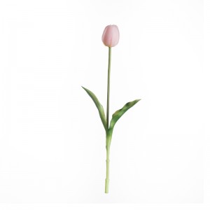 MW18514 En tulipan, skupna dolžina 40 cm, pravi dotik, umetna roža iz lateksa, vroče prodajana okrasna roža