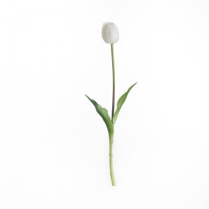 MW18514 Single Tulip Total Gitas-on 40cm Tinuod nga Paghikap Latex Artipisyal nga Bulak Hot Selling Dekorasyon Bulak