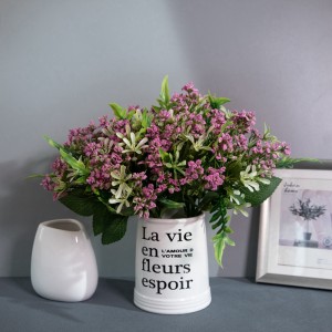Ramo de flores artificiales MW81113, aliento de bebé, Gypsophila, flores y plantas decorativas de gran venta