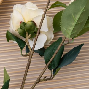 MW59616 Роза на вештачки цвет Реалистички свилени цвеќиња