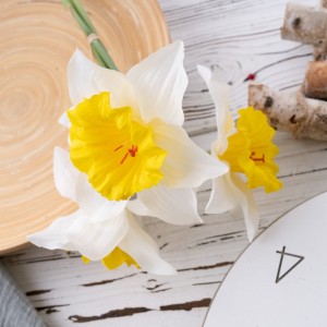 MW68501 Artificial Flower Bouquet Daffodil Wholesale Wedding Centerpieces