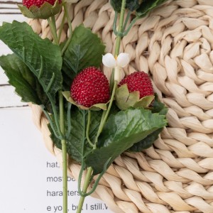 DY1-3611 Tanaman Bunga Tiruan Strawberry Hot Selling Hiasan Perayaan