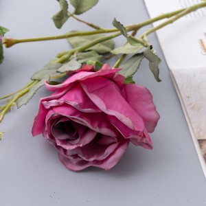 DY1-4527 ดอกไม้ประดิษฐ์ดอกกุหลาบตกแต่งงานแต่งงานขายร้อน