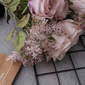DY1-4570 인공 꽃 꽃다발 장미 도매 장식 꽃