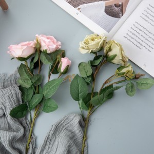 DY1-5717 Artificial Flower Rose Realistic Decorative Flowers and Plants