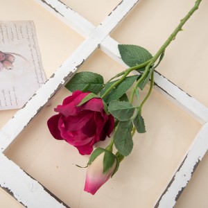 DY1-5722 Flor Artificial Rosa Centros De Mesa De Casamento No Atacado