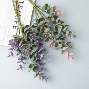 DY1-6079 Umelá kvetinová rastlina Eukalyptus Vysoko kvalitné dekoratívne kvety a rastliny