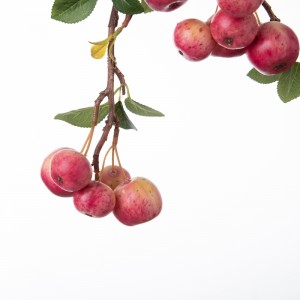 MW76704 צמח פרח מלאכותי תפוח קישוט חתונה באיכות גבוהה