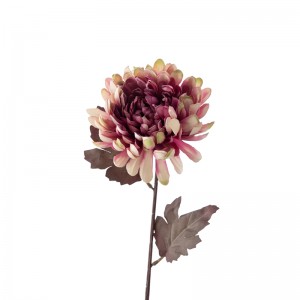 DY1-5869 Flori artificiale Crizantema de vânzare fierbinte Centre de nuntă