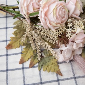 DY1-5896 Artificial Flower Bouquet Rose Cheap Wedding Centerpieces