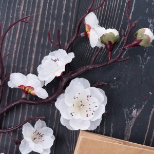 MW36506 Umetna roža Slivov cvet Visokokakovostni praznični okraski