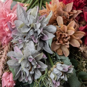 DY1-5327 Букет штучних квітів Жоржини Популярні весільні центральні елементи