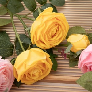 MW59606 Flower Artificial Rose Babban bangon bangon fure mai inganci