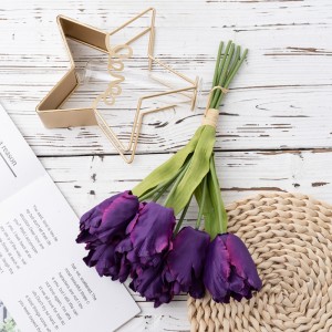 DY1-3133 Kunstig blomsterbukett Tulipan Nytt design dekorativ blomst