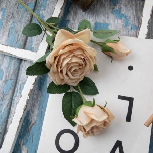 DY1-3504 Dirbtinių gėlių rožių karštai parduodamas vestuvių dekoras