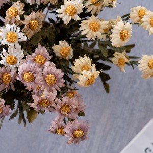 MW57514 인공 꽃 꽃다발 국화 고품질 웨딩 공급