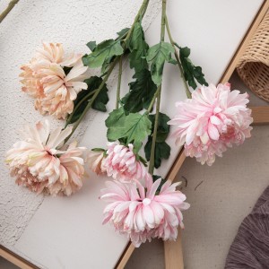 DY1-4727 Flori artificiale Crizantema Fabrica Vânzare directă Aprovizionare nuntă