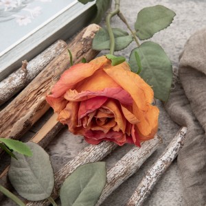 DY1-5309 Kunsblom Rose Groothandel dekoratiewe blom