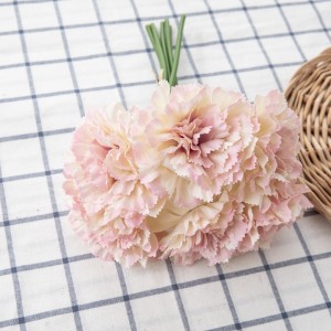 ДИ1-5656 Букет вештачког цвећа каранфил јефтина башта свадбена декорација