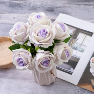 CL86501 Artificial Flower Bouquet Rose Mataas na kalidad na Flower Wall Backdrop