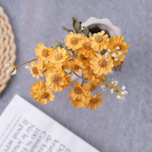 MW57506 Kunstig blomsterbukett Chrysanthemum Factory Direkte salg Silkeblomster