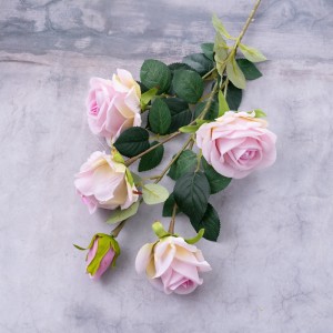 МВ03502 Вештачки цвет ружа Висококвалитетни украсни цвет