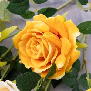 MW03504 Umjetni cvijet ruže vruće prodaje vjenčani središnji komadi