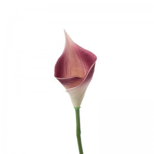 MW08501 कृत्रिम फूल कैला लिली फैक्ट्री डायरेक्ट सेल वेडिंग सेंटरपीस