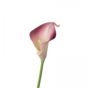 MW08502 ផ្កាសិប្បនិមិត្ត Calla lily Factory លក់ដោយផ្ទាល់ ការតុបតែងអាពាហ៍ពិពាហ៍
