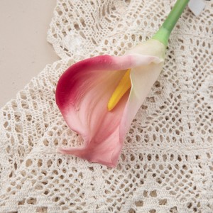 MW08505 פרח מלאכותי Calla lily עיצוב חדש לגינה קישוט חתונה