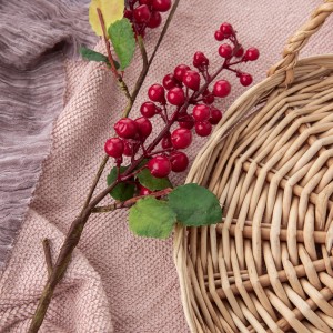 MW25703 Artificial Flower Berry Christmas berries ຄຸນະພາບສູງ Wedding Centerpieces
