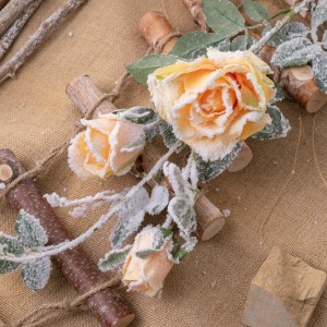 ДИ1-3082А Вештачки цвет ружа Висококвалитетна баштенска свадбена декорација