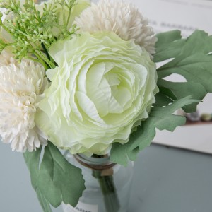 DY1-3281 කෘතිම මල් කළඹ Ranunculus Hot Selling Wedding Decoration