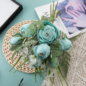 DY1-3619 ດອກໄມ້ທຽມ Ranunculus ຄຸນນະພາບສູງ Centerpieces Wedding