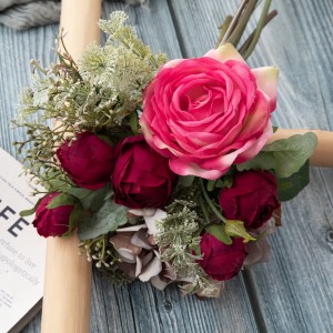 DY1-3975 Artificial Flower Bouquet Rose Wholesale Decorative Flower