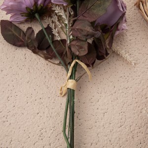 DY1-4370 dirbtinių gėlių puokštė Dahlia tikroviška dekoratyvinė gėlė