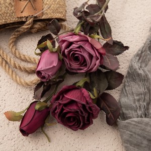 DY1-4377 Artipisyal na Flower Rose Factory Direct Sale Garden Wedding Dekorasyon