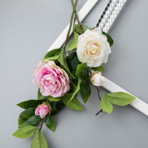DY1-4623 Decoració de casament de venda calenta de flors artificials de rosa
