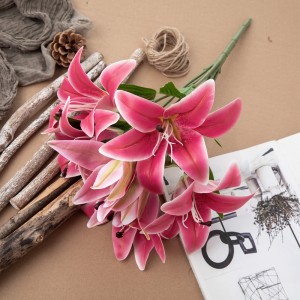 DY1-4730 Buket Bunga Buatan Lily Dekorasi Pesta Desain Baru
