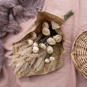 DY1-5219 Bouquet Flower Artificial Ranunculus Popular Wedding Supply