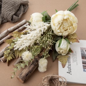 DY1-5314 buket umjetnog cvijeća tvornica božura direktna prodaja svadbene potrepštine