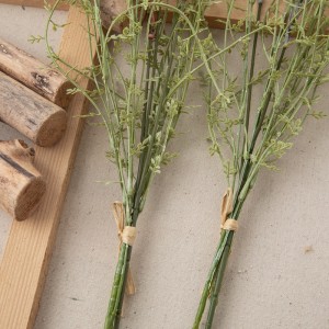 Decoraciones festivas vendedoras calientes del trigo de la planta de la flor artificial DY1-5705