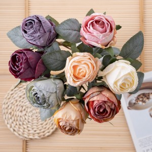 МВ55732 Вештачки цвет руже Велепродаја венчаних централних комада