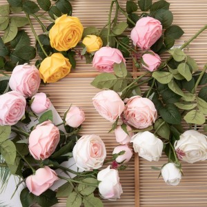 MW59606 Fiore artificiale Rose Fondu di muru di fiori di alta qualità