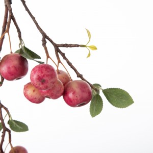 MW76704 צמח פרח מלאכותי תפוח קישוט חתונה באיכות גבוהה