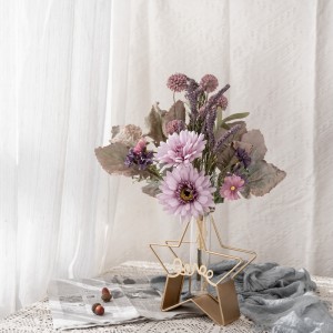 CF01014 Bouquet di fiori artificiali Gerbera Chrysanthemum Realistic Silk Flowers