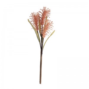 CL66512 Planta de flores artificiales 3 cabezas de flor decorativa vendedora caliente de Melaleuca
